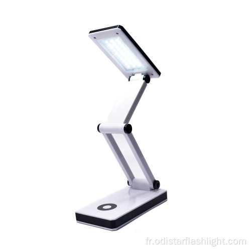 Lampe de table de lecture rechargeable portable d&#39;étude menée par 30SMD